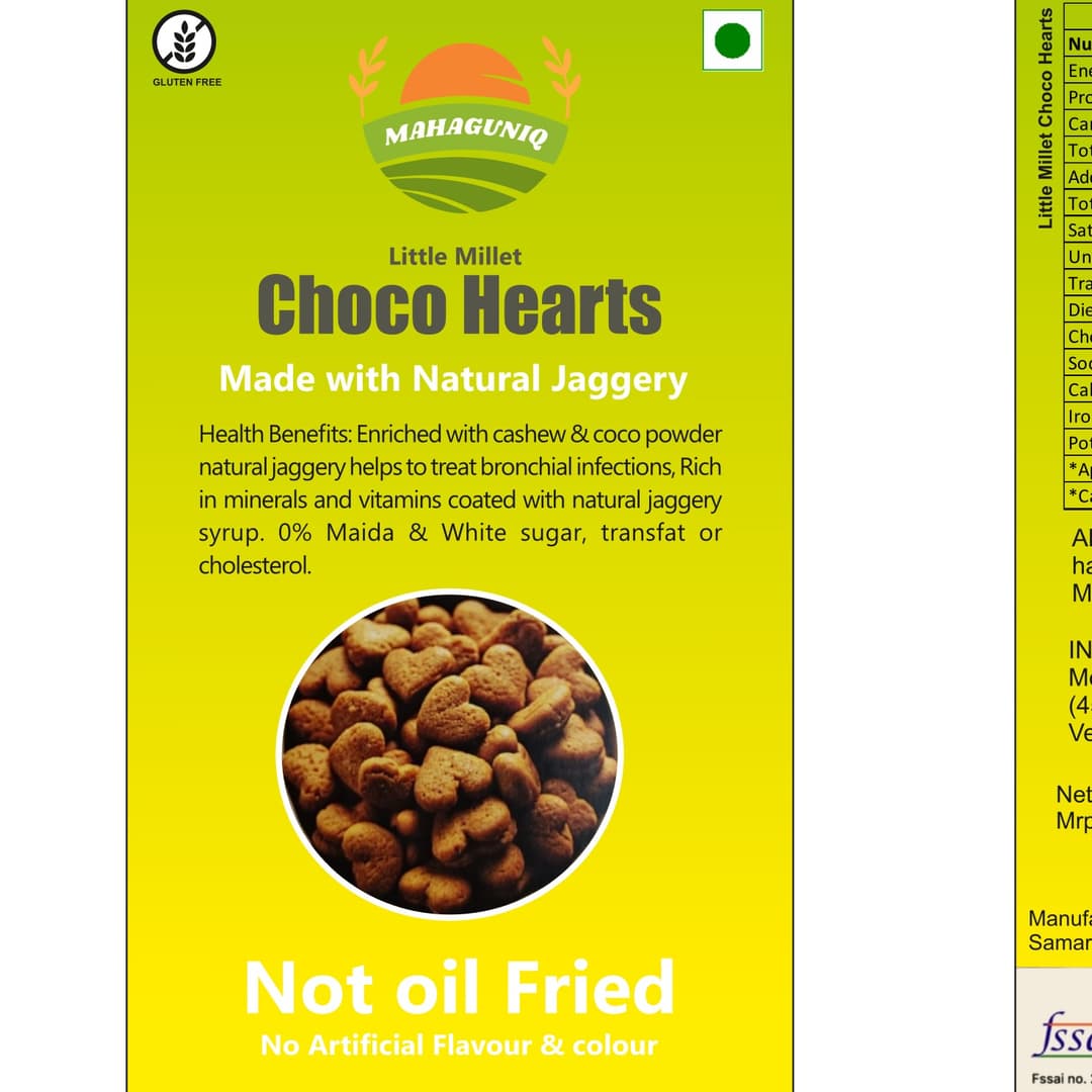 Little Millet Choco Hearts