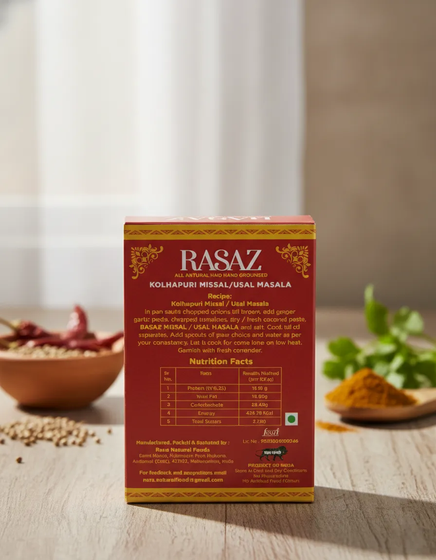 Kolhapuri Missal Usal Masala